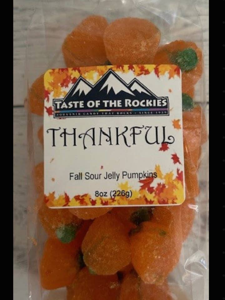 Sour Jelly Pumpkins - Thankful for wholesale by Taste Of The Rockies