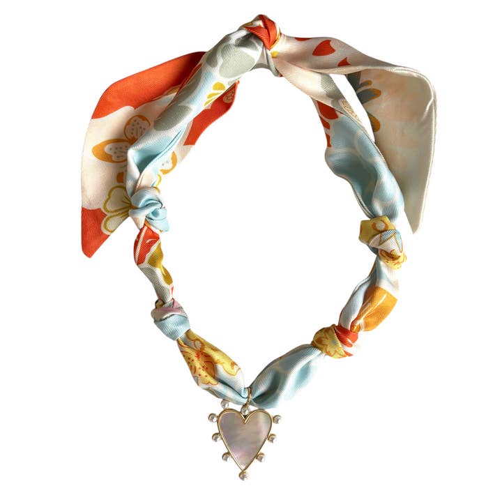 Nora James jewelry - Wholesale Pendant/Charm Necklace - Tahiti scarf necklace10