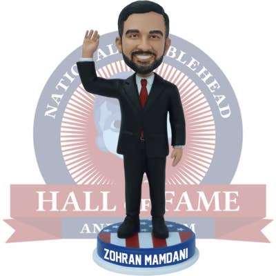 National Bobblehead Hall of Fame and Museum - Wholesale Decorative Figurine - Zohran Mamdani Bobblehead (Presale)