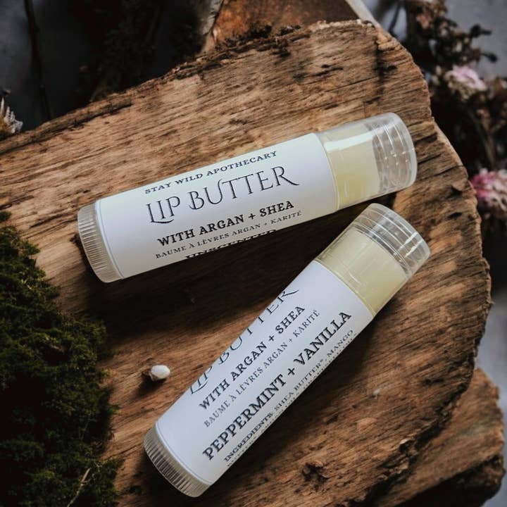 Stay Wild Apothecary - Wholesale Lip Balm - Argan & Shea Lip Butter (0