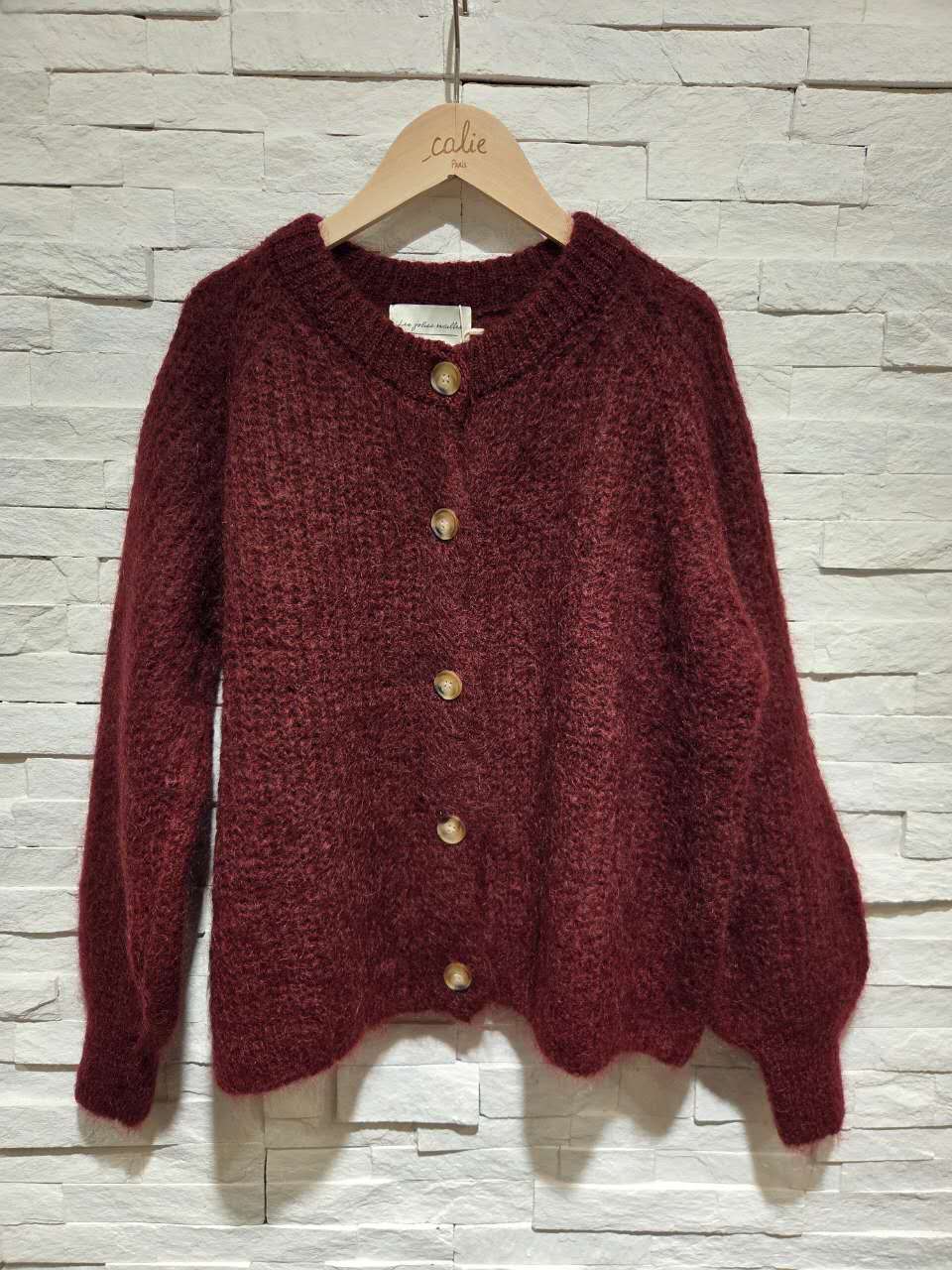 Calie Paris - Venta al por mayor Cárdigan - Mujer - Cárdigan de mohair con botones18