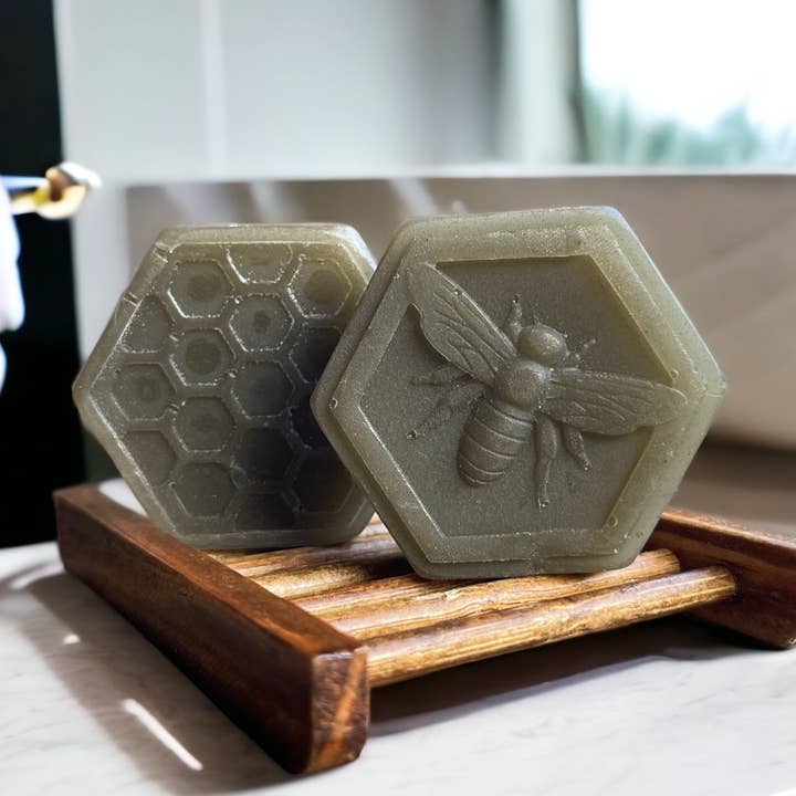 BARRA FACIAL DE ARGILA DO MAR E MEL por atacado de Bee-Youtiful Beauties