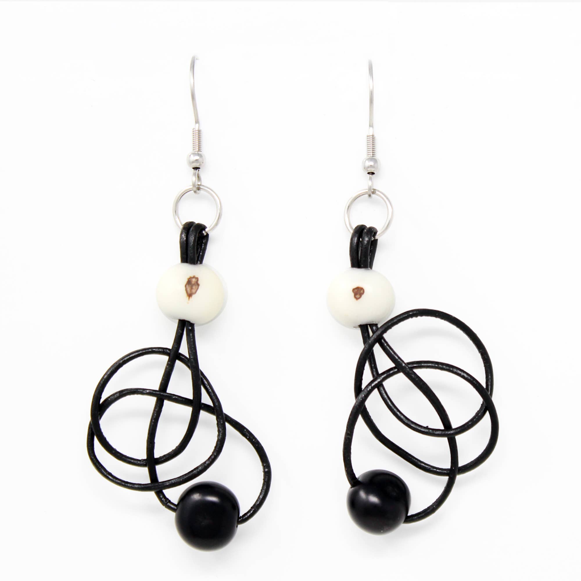 Muichic Natural Jewelry - Wholesale Dangle Earrings - Doodle Acai Earrings Handmade Fairtrade Lightweight3