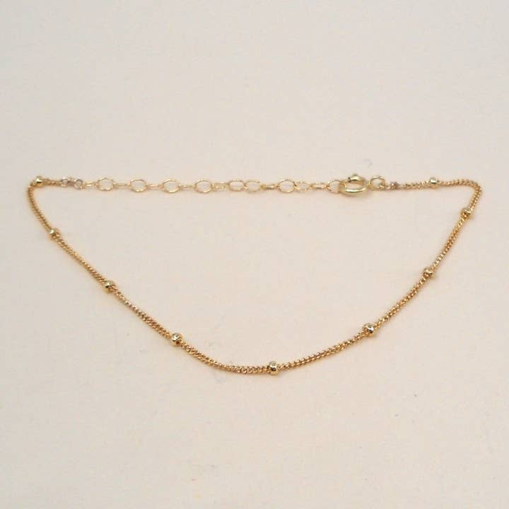 Tobillera con cadena punteada para venta al por mayor de May Martin