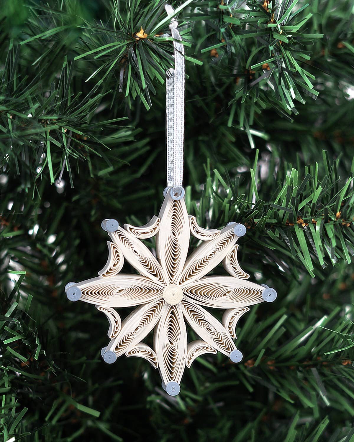 Quilling Card - Wholesale Ornament Set - Quilled Snowflake Ornaments Box Set4