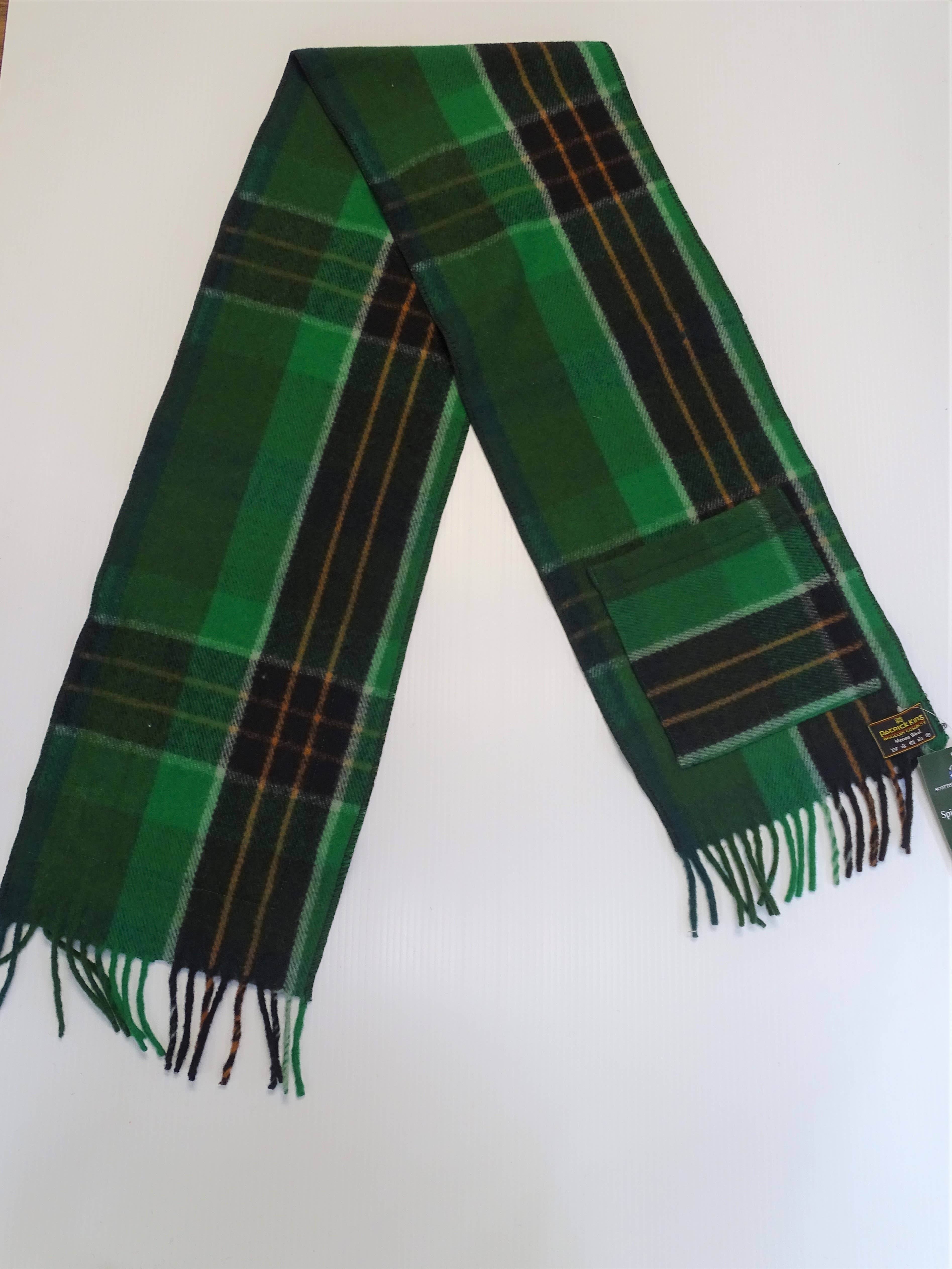 Patrick King Woollen Company - Wholesale Scarf - Women's - Spirit of Ireland  Pocket Scarf1