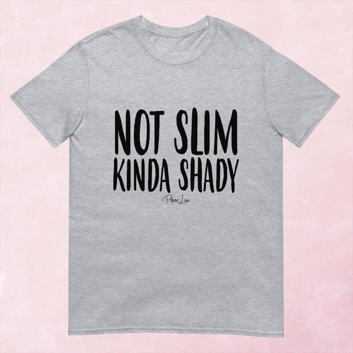Not Slim Kinda Shady Graphic Tee and other Purchase Wholesale not slim kinda shady. Free Returns & Net 60 Terms on Faire trending on Faire.