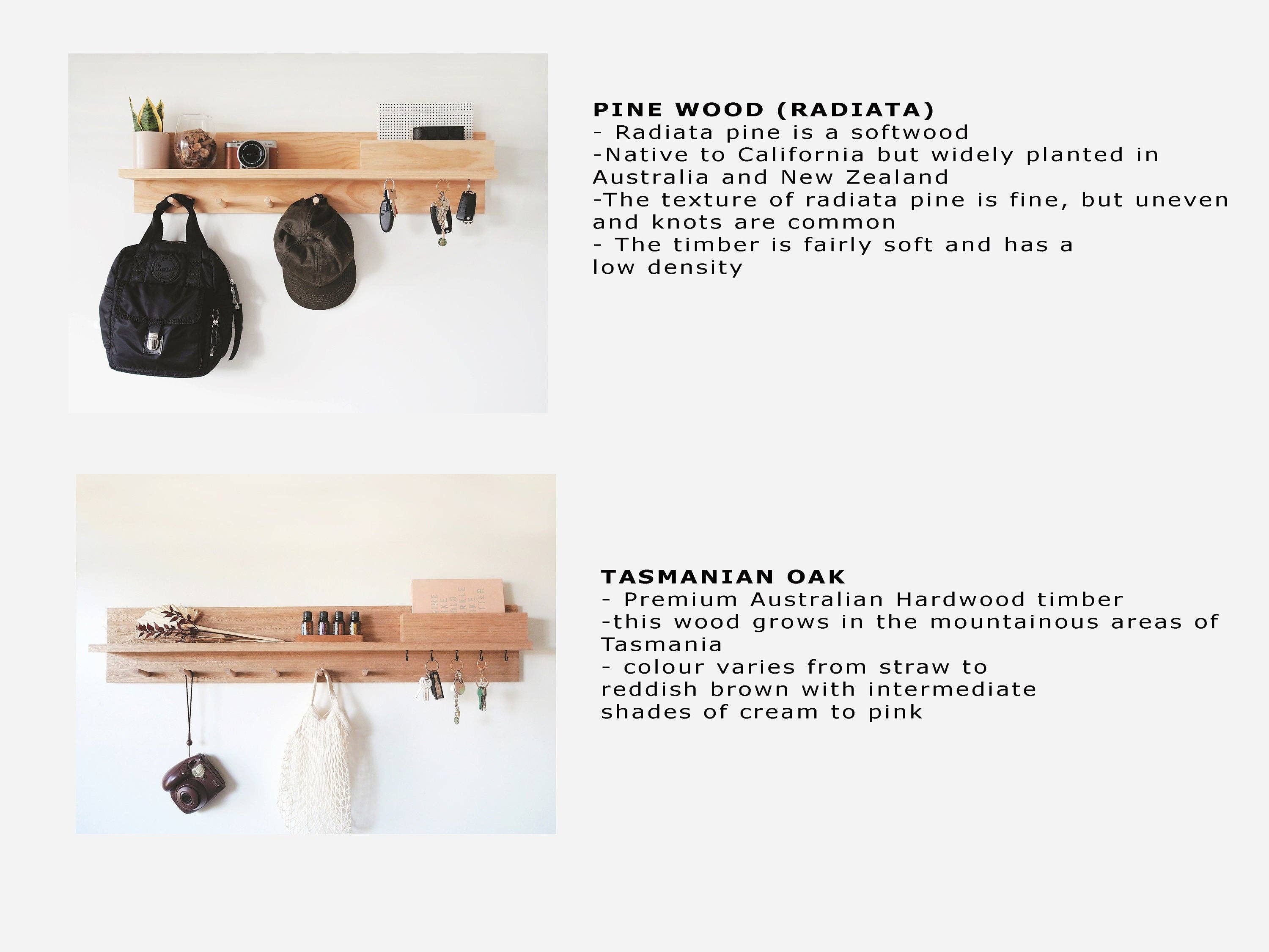 Woodyoubuy – wholesale Vägghylla – Allt i ett Entryway Arrangör6