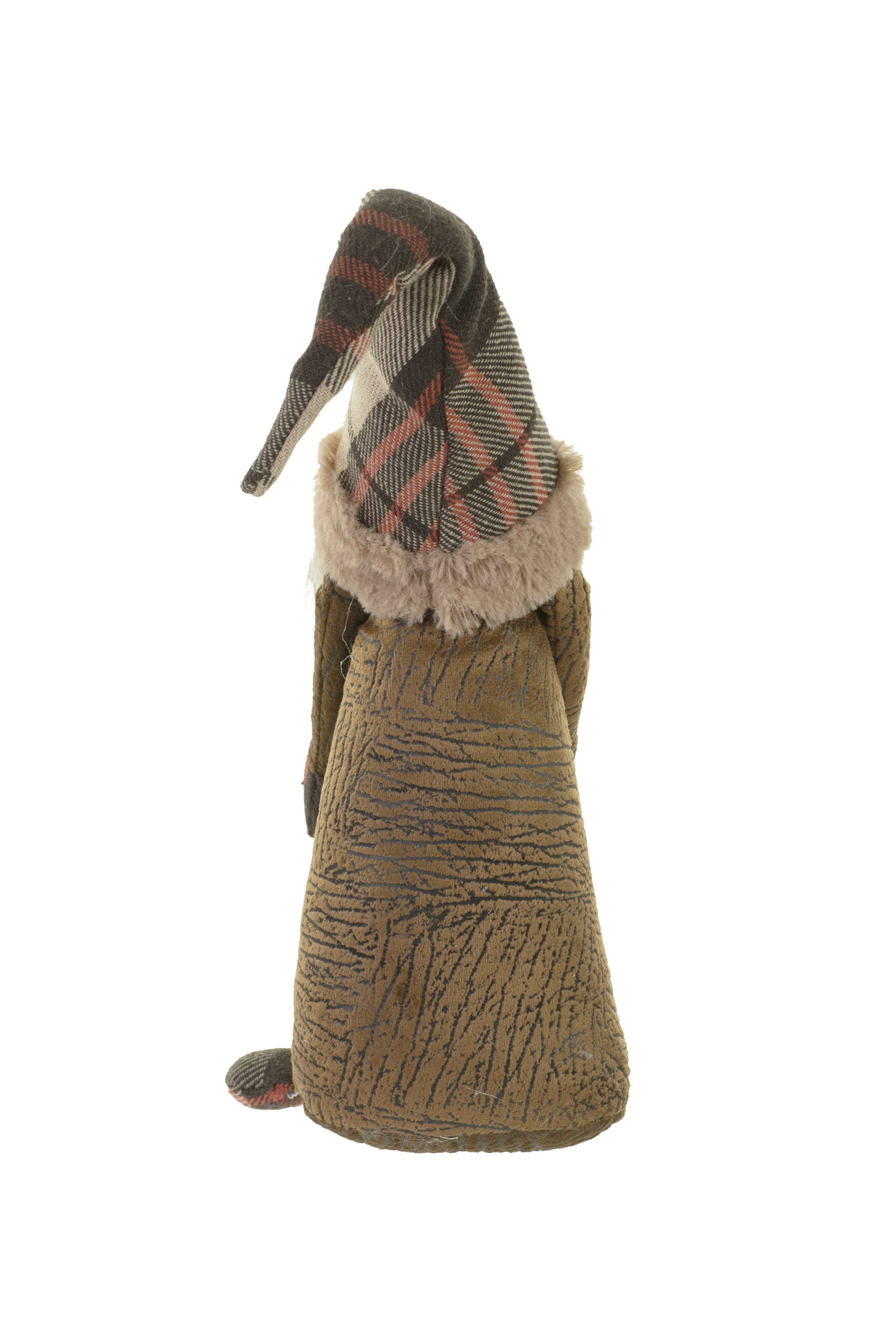 Starlight Collection - Vente Décoration de Noël - Gnome mince marron/beige avec sac1