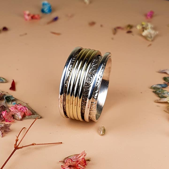 Fairley Bohemian – Engroshandel Båndring – | Detaljeret Spinner Ring |