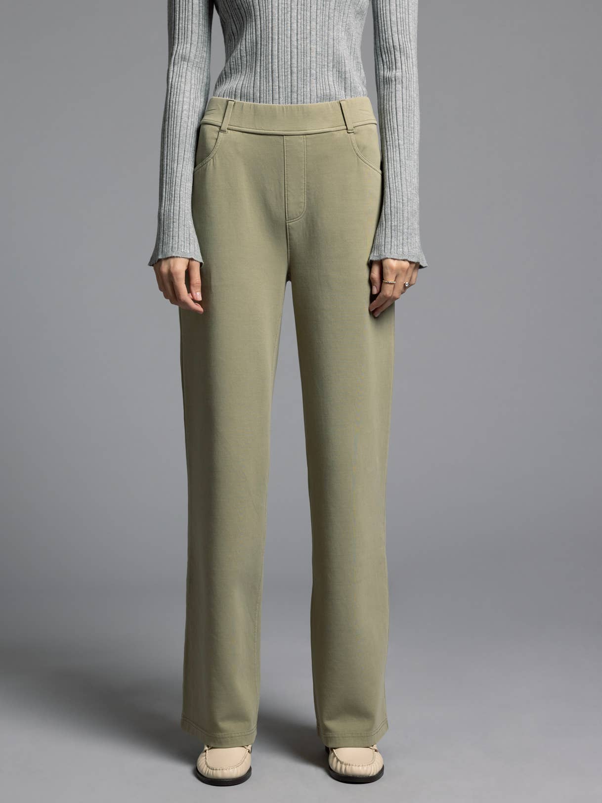 Weekend Los Angeles - Wholesale Pants - Women's - Elastic Waistband Relaxed Pants - GENEVIEVE PANTS9