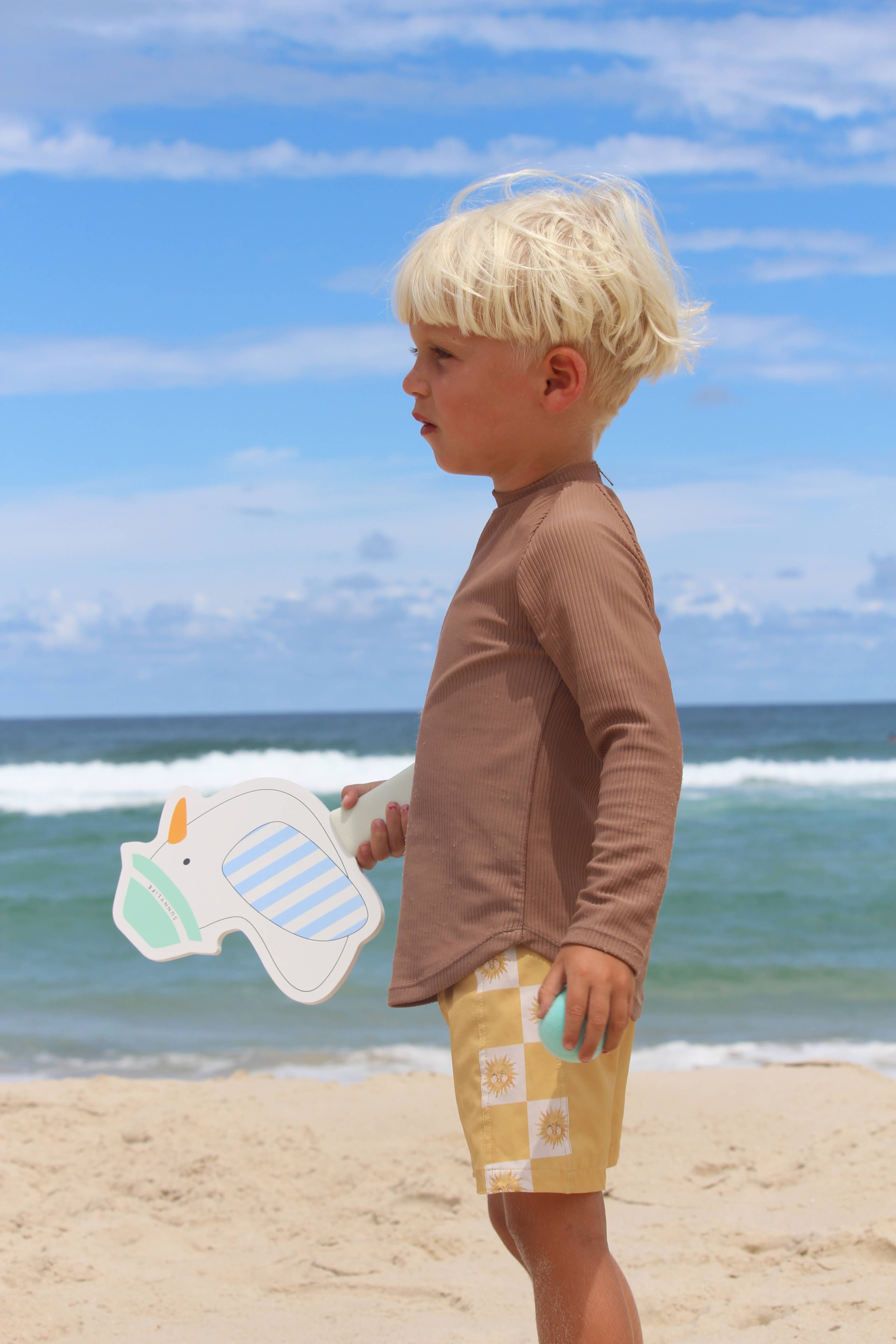 SUNNYLIFE - Wholesale Beach/Pool Toy - Kids & Baby - Sid the Seagull Velcro Beach Rackets for Kids3