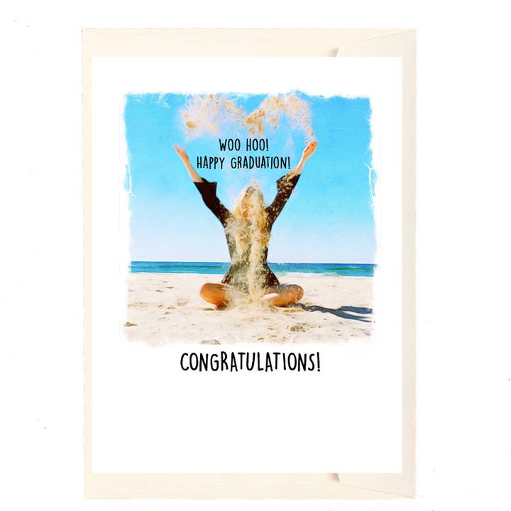 Paperlove Boutique - Wholesale Graduation Card - GRADUATION Woohoo! Happy Graduation