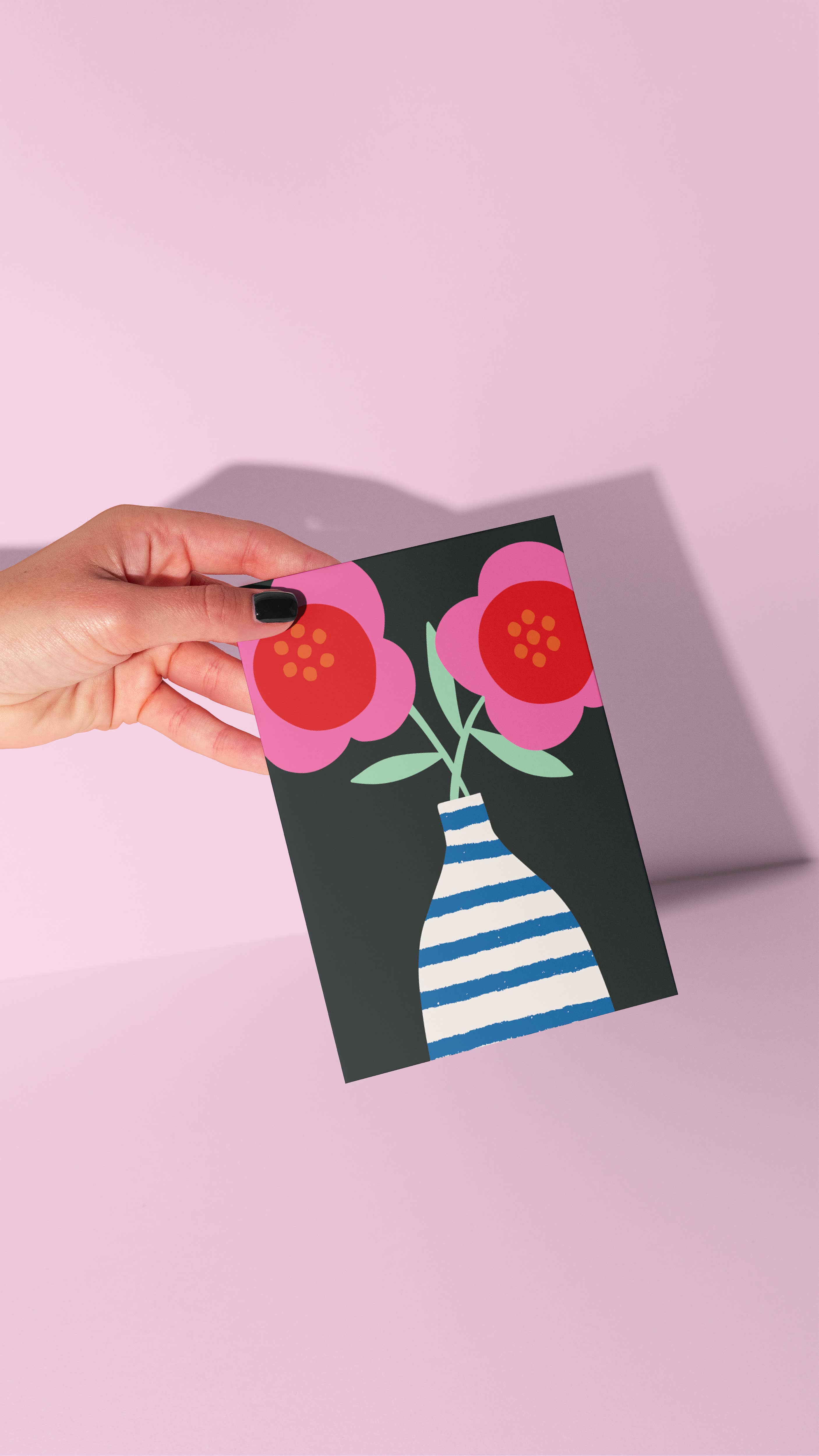 Joanne de Pace Design Studio - Wholesale Everyday Greeting Card - Floral Greeting Cards | Female Birthday Cards | Floral Art2