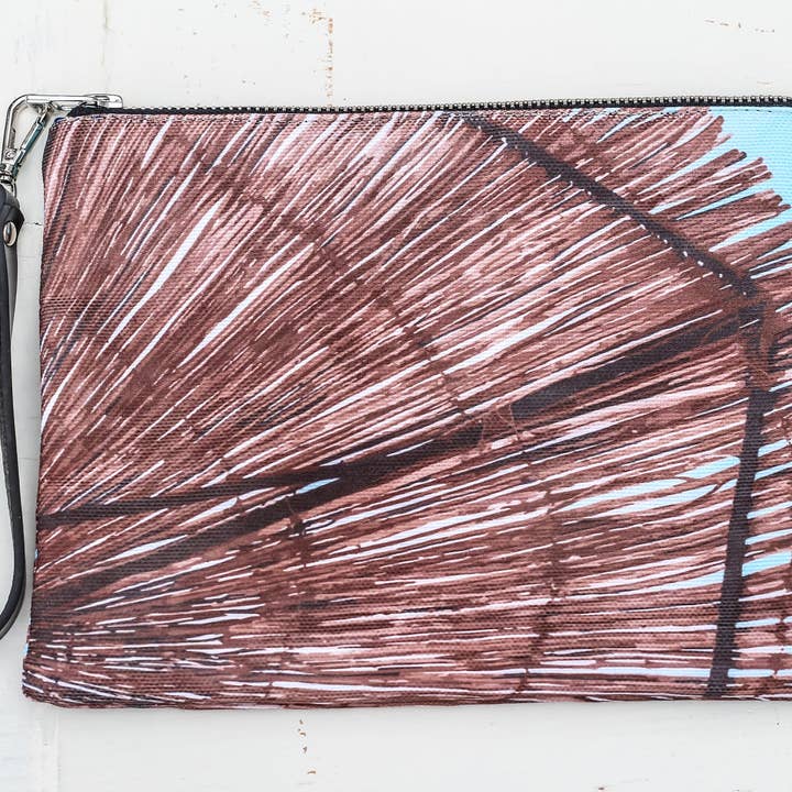 UNDER THE BLUE MIDI CLUTCH for wholesale by MEMORICE