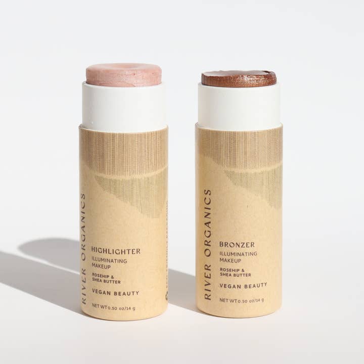 River Organics - Wholesale Makeup Highlighter - Highlighter and Bronzer Sets