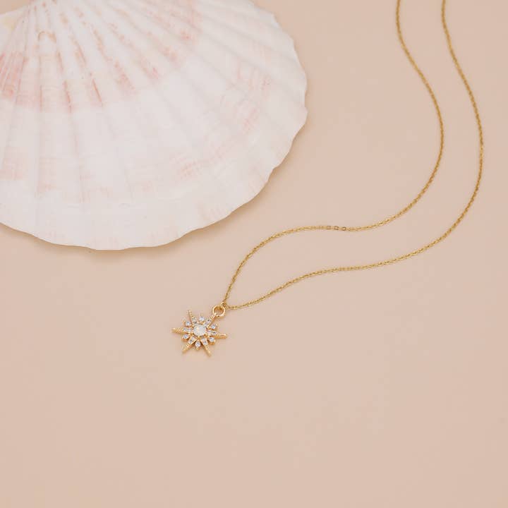 Melange Blanc - Wholesale Pendant/Charm Necklace - N015 star pendant necklace, star necklace, pendant necklace5