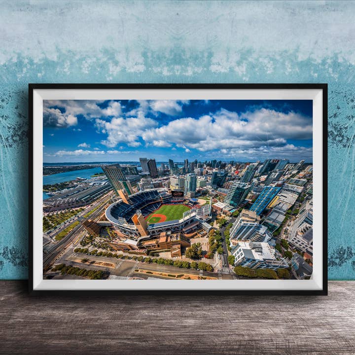 San Diego Padres Wall Art - Signed Print for wholesale by Clifton Haley Photography