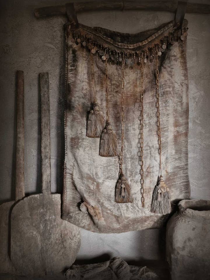 Poster de jardin M14 : le vieux sac de farine pour la vente par Nino-Art