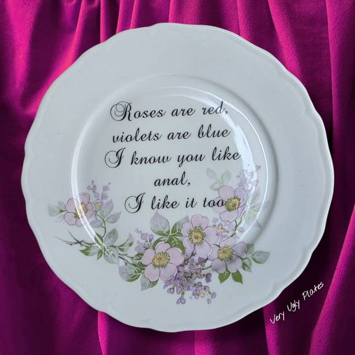 Roses are red for wholesale by Very Ugly Plates