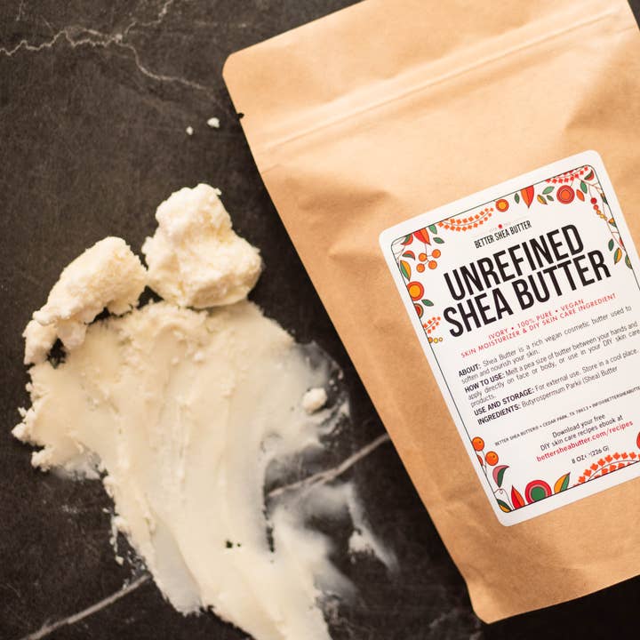 Better Shea Butter - Wholesale Body Balm/Butter - Unrefined Shea Butter (1 lb)