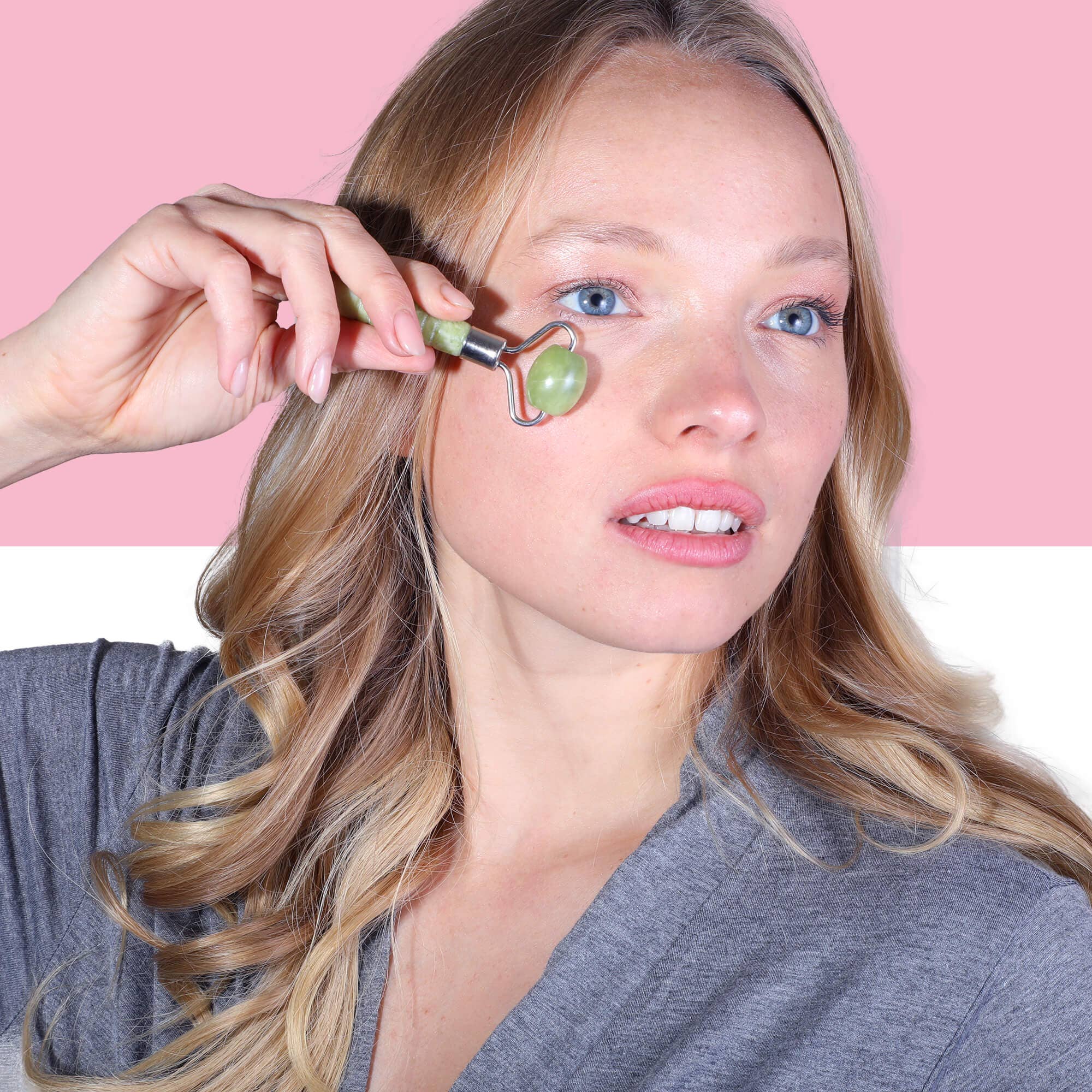 Afterspa – wholesale Face/beauty roller – Mini Jade Eye Roller7