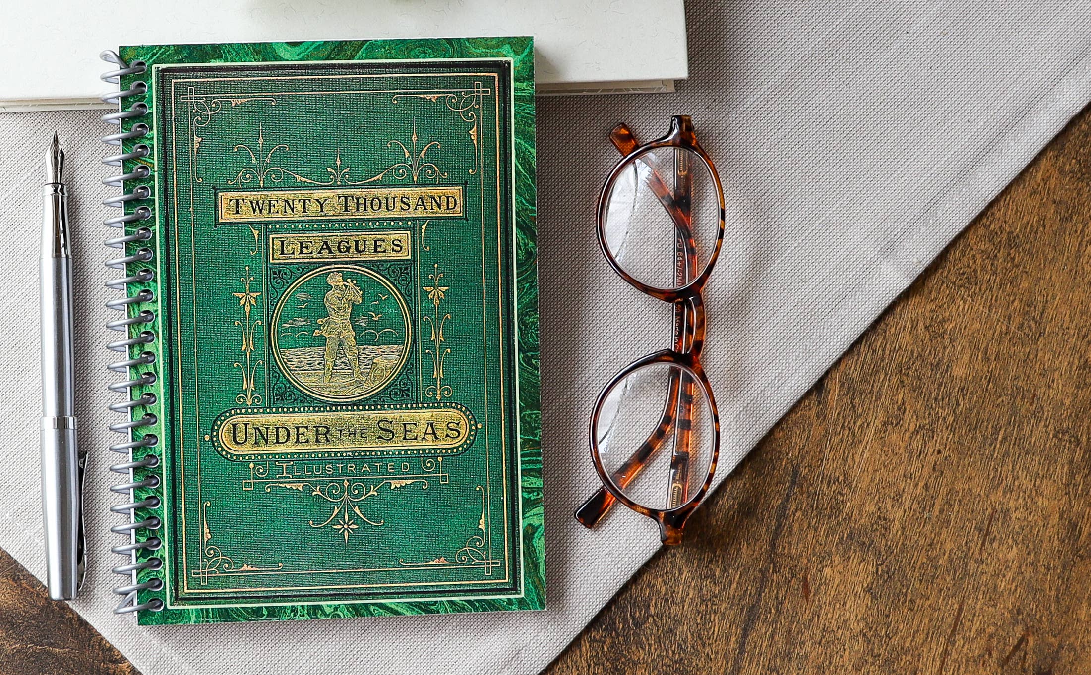 Sunshine and Ravioli - Vente Cahiers - Cahier à spirale, Vingt mille lieues sous les mers6