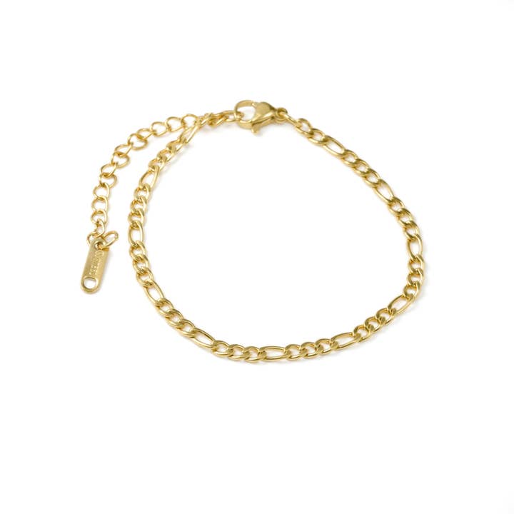 Blueyejewelry - Wholesale Link & Chain Bracelet - Bold 18k Gold Bracelets - Waterproof Thick Chain Bracelets3