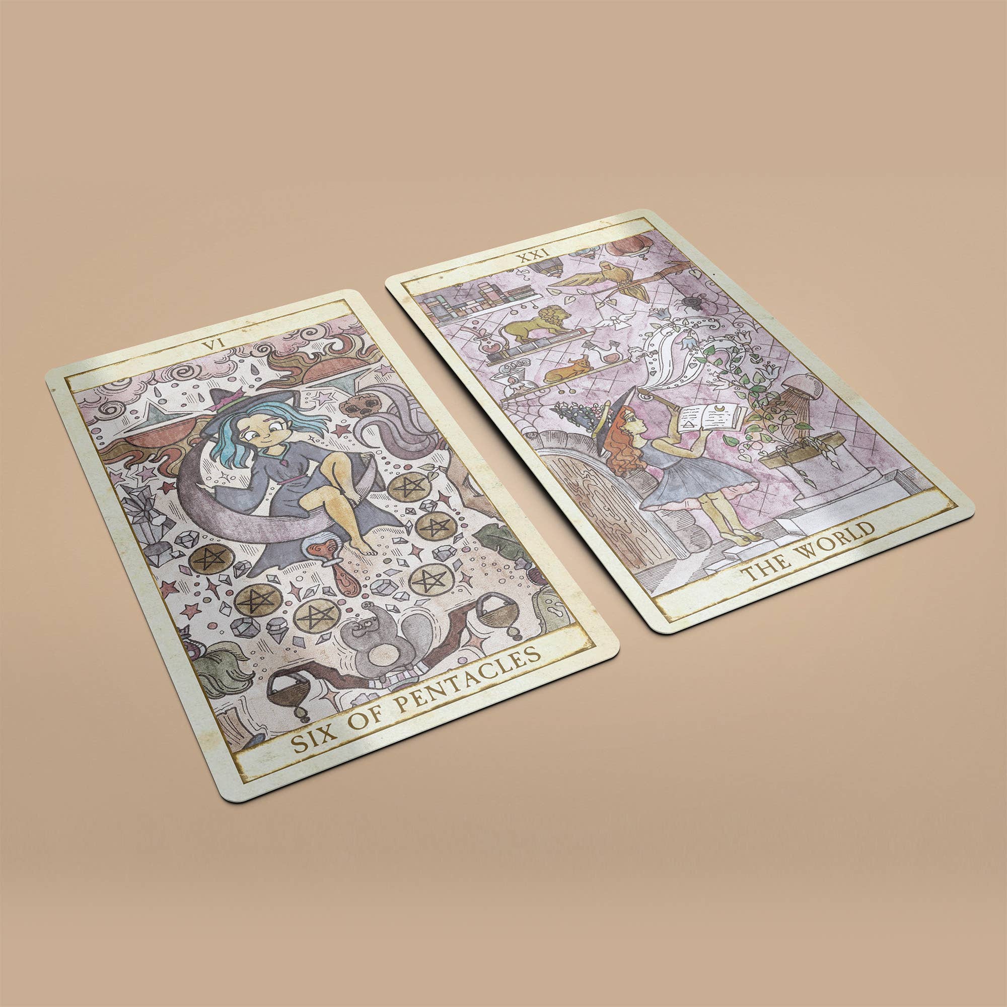 Darksynevyr - Venta al por mayor Cartas del tarot - Tarot de Hechizos y Pociones 80 Cartas Tarot en Stock en EE. UU.14