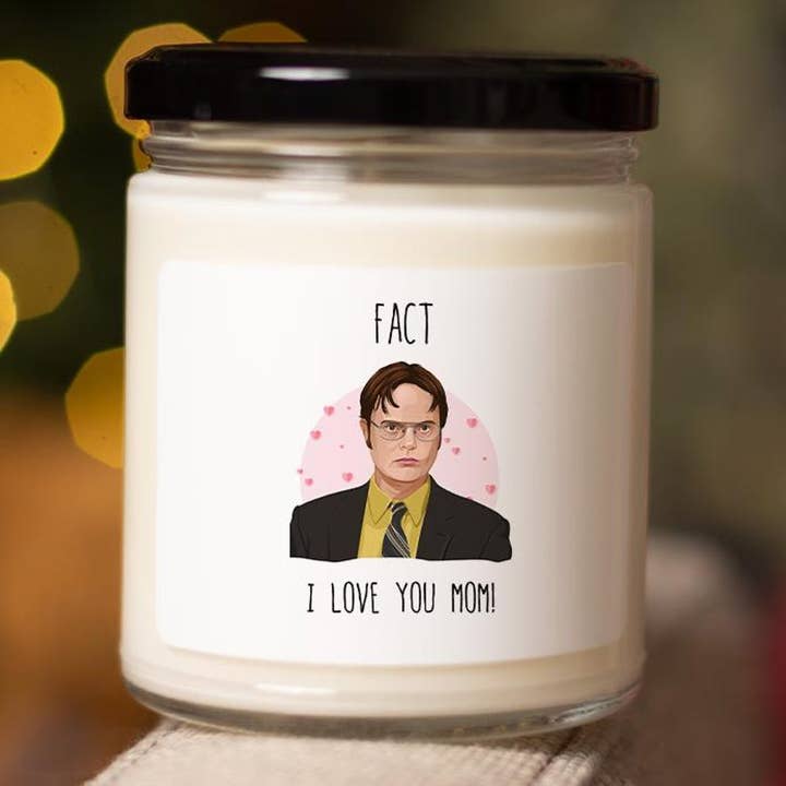 Fato: É Dia da Mãe Vela Dwight Dia da Mãe 1 por atacado de VenusArtsShop