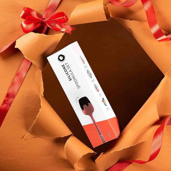 Think Distributors - Wholesale Spatula/Turner - Gourmanity Cook Silicone Spoonula - Set of 45