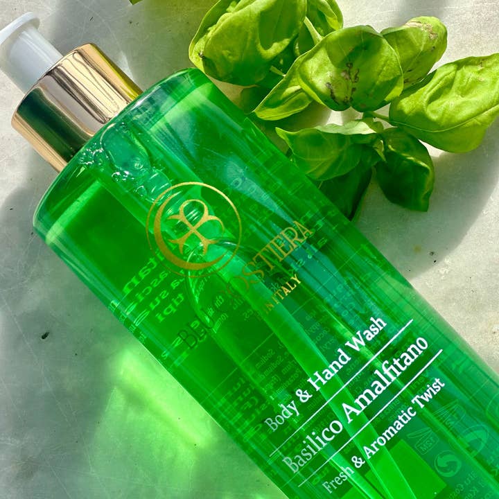 Blu Costiera - Wholesale Body Wash/Shower Gel - Basilico Amalfitano Body & Hand Wash2