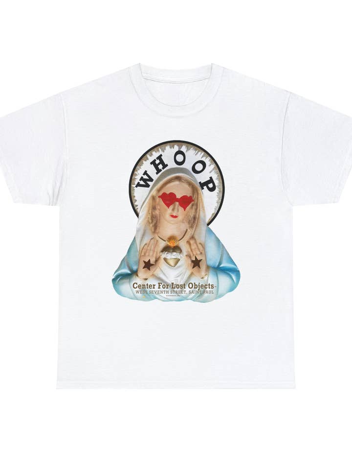 CFLO "Whoop" T-Shirt for wholesale by Nature Girl Industries/Center For Lost Objects