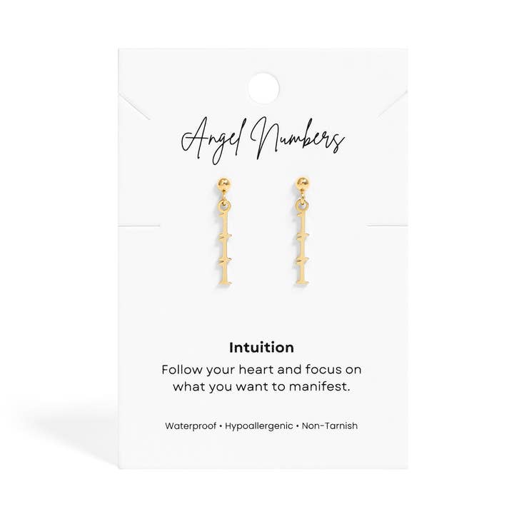 Engelszahl Ohrring Nachfüllpackung für den Großhandel von WJW