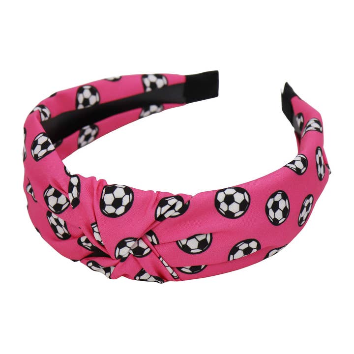 ASSORTED Volleyball Basketball Soccer Knotted Head Band for wholesale on Faire3