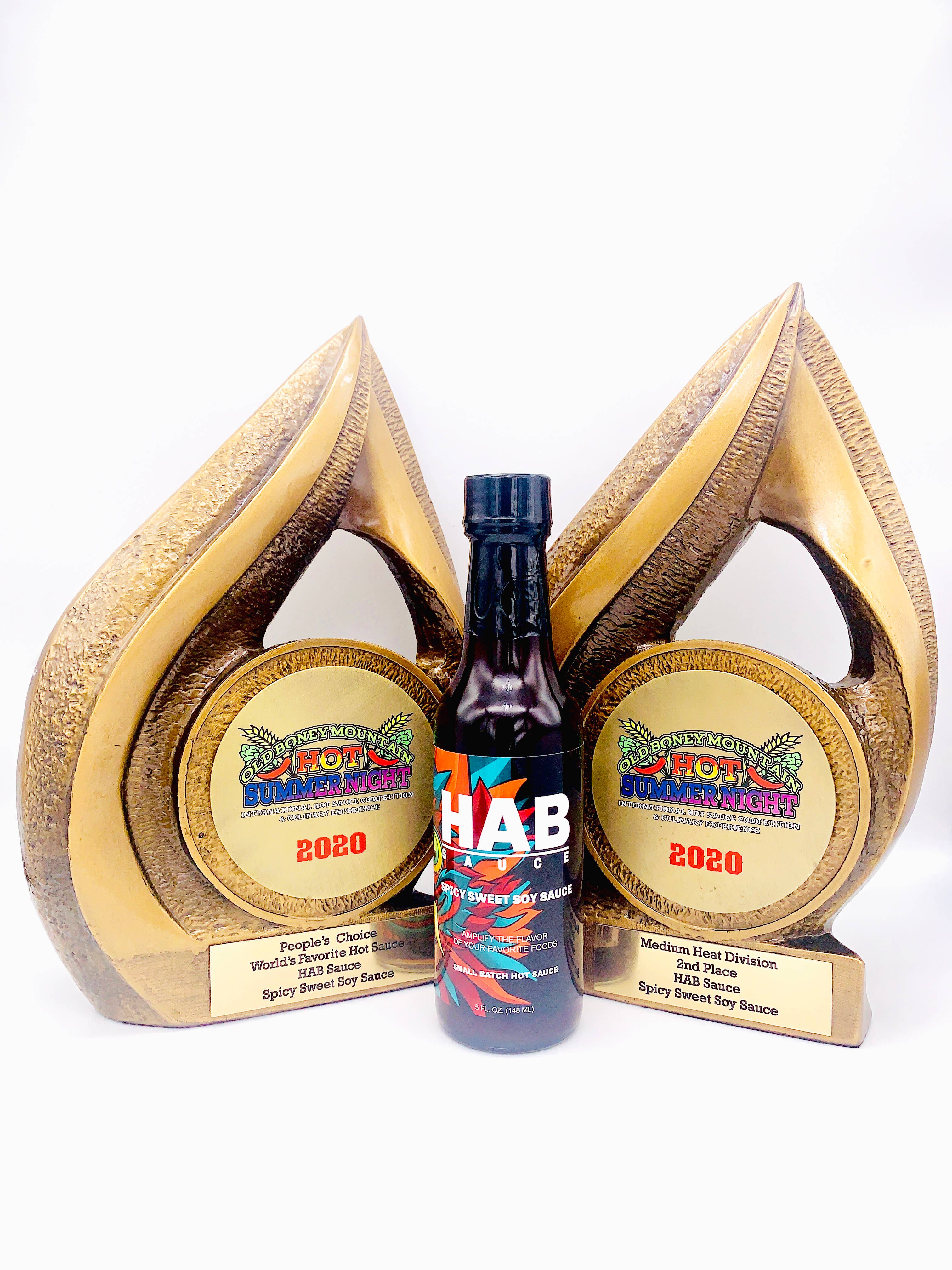 HAB Sauce – Engroshandel Hot sauce – Krydret Sød Sojasauce HAB Sauce Stærk Sauce 5 oz. (148 ml)2