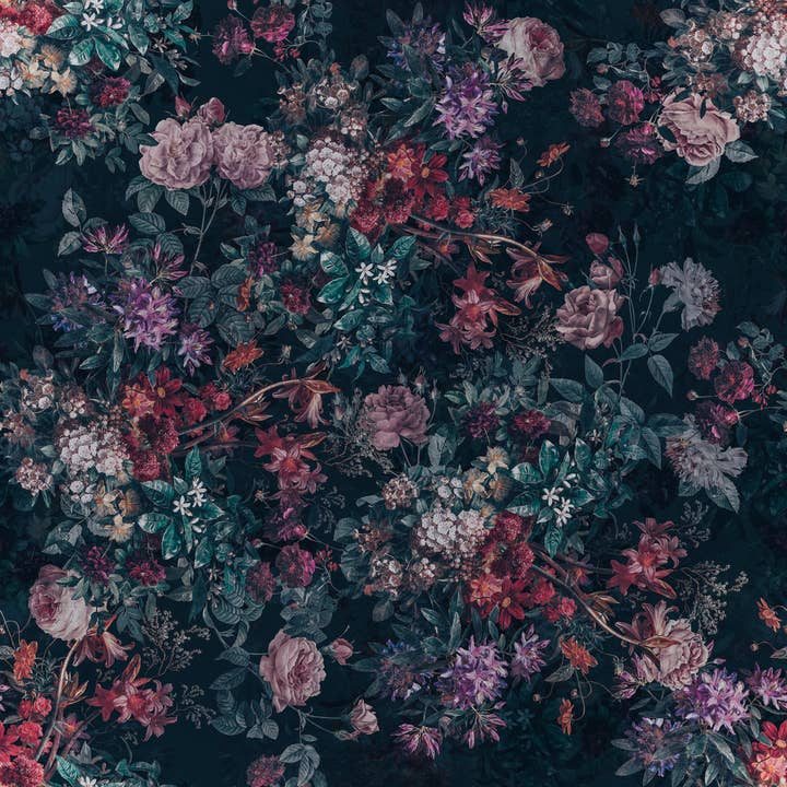 Dark Garden | Wallpaper for wholesale by MA'AT LUXE HOME LLC
