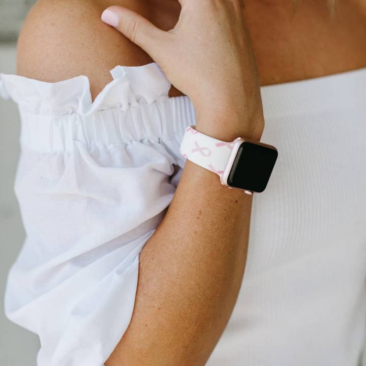Pulseira de relógio Apple para câncer de mama por atacado de Thomas and Lee Company