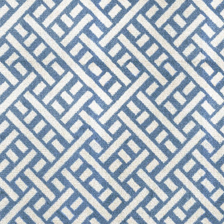 Trellis Denim Mats for wholesale by Studio 67 Wash+Dry Mats