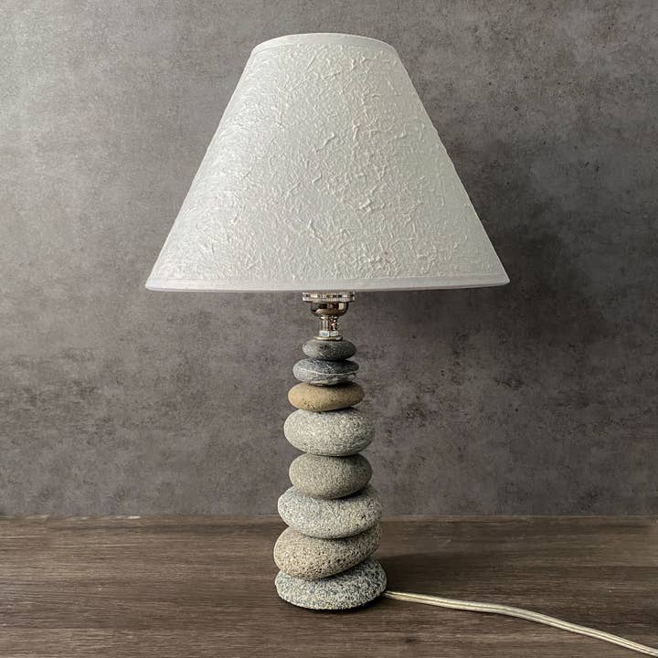 Funky Rock Designs - Wholesale Accent/Desk Lamp - Mini Coastal Lamp3