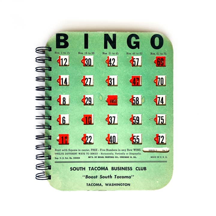 Attic Journals - Wholesale Notebook - Bingo Notebook