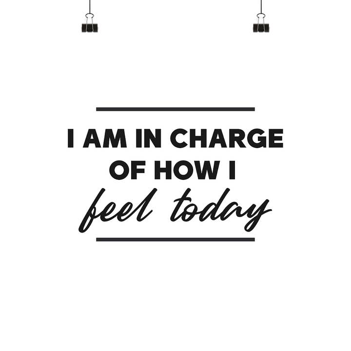 I AM IN CHARGE POSTER für den Großhandel von SELOMA Studios