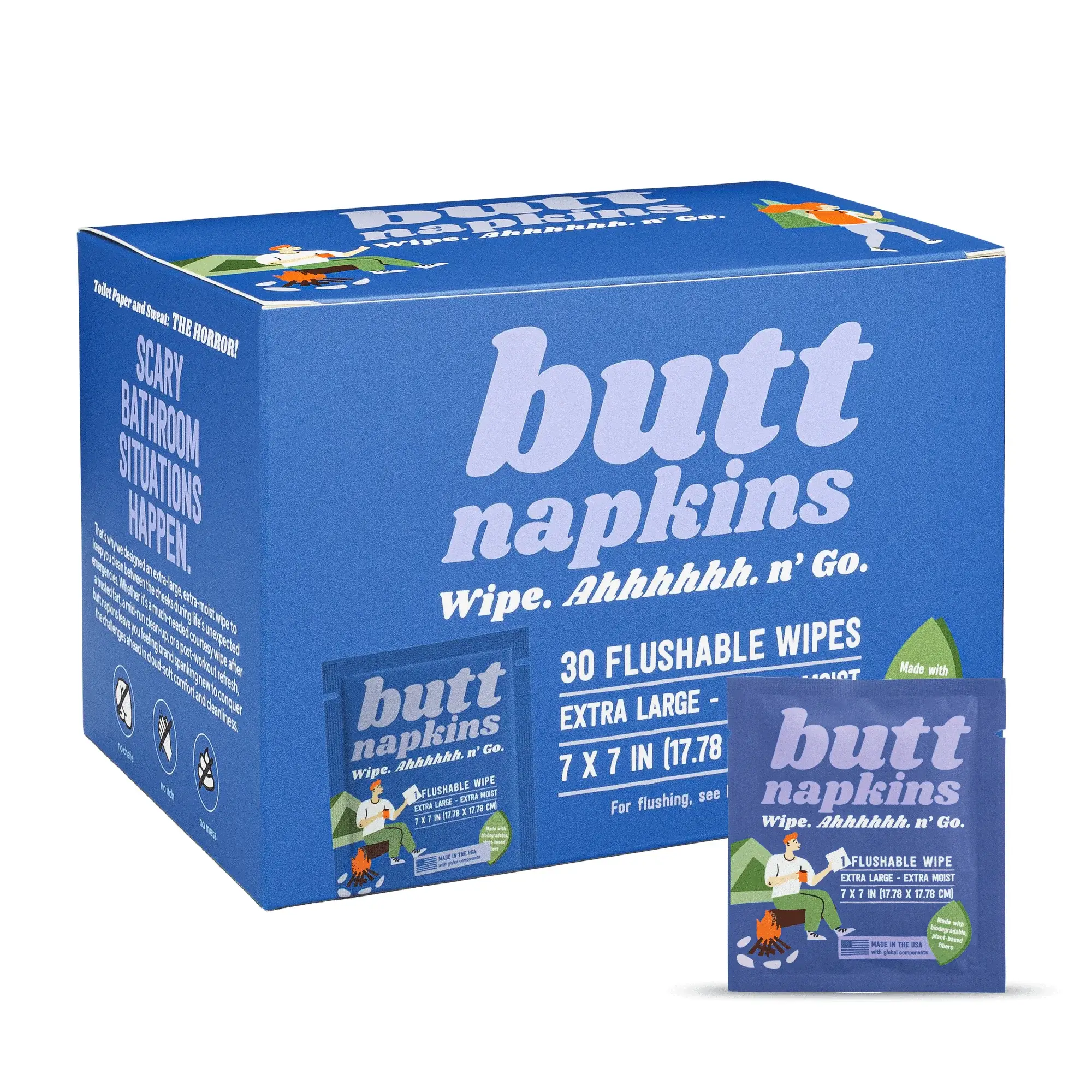 Butt Napkins - Wholesale Sports & Outdoor - Camping Butt Napkins1