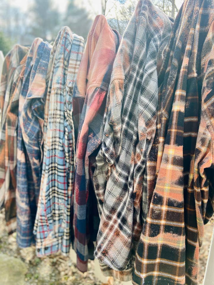 Flannel Shirts for wholesale by Wildly Witty