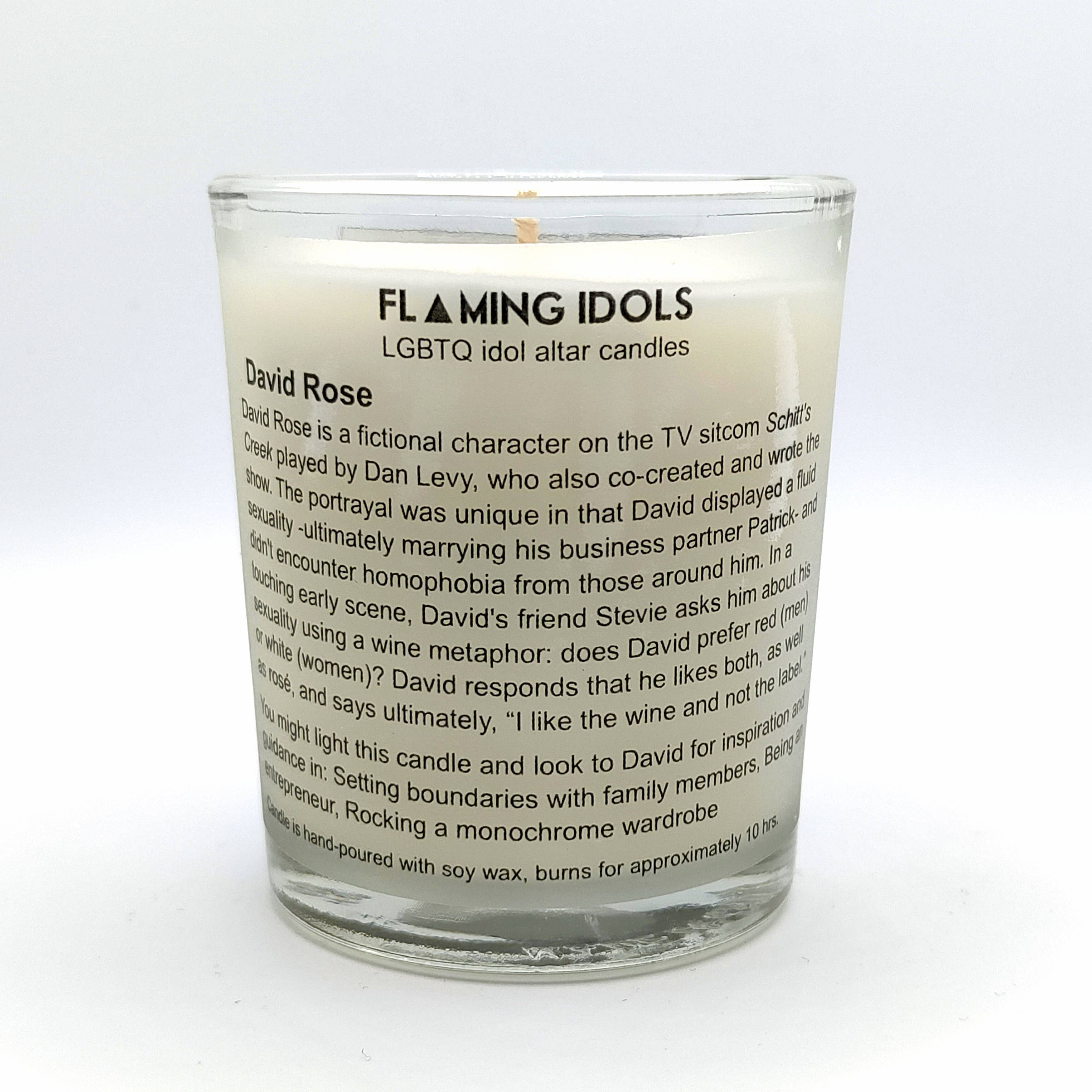 Flaming Idols - Vendita all'ingrosso Candele votive - Candela votiva David Rose Glass1