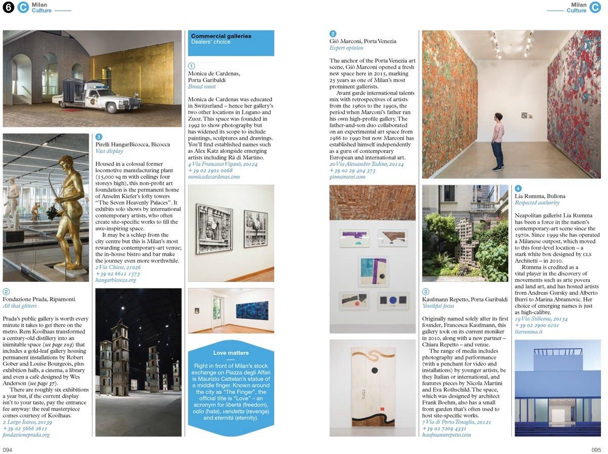 gestalten & teNeues - Wholesale Travel Book - Milan: The Monocle Travel Guide Series7