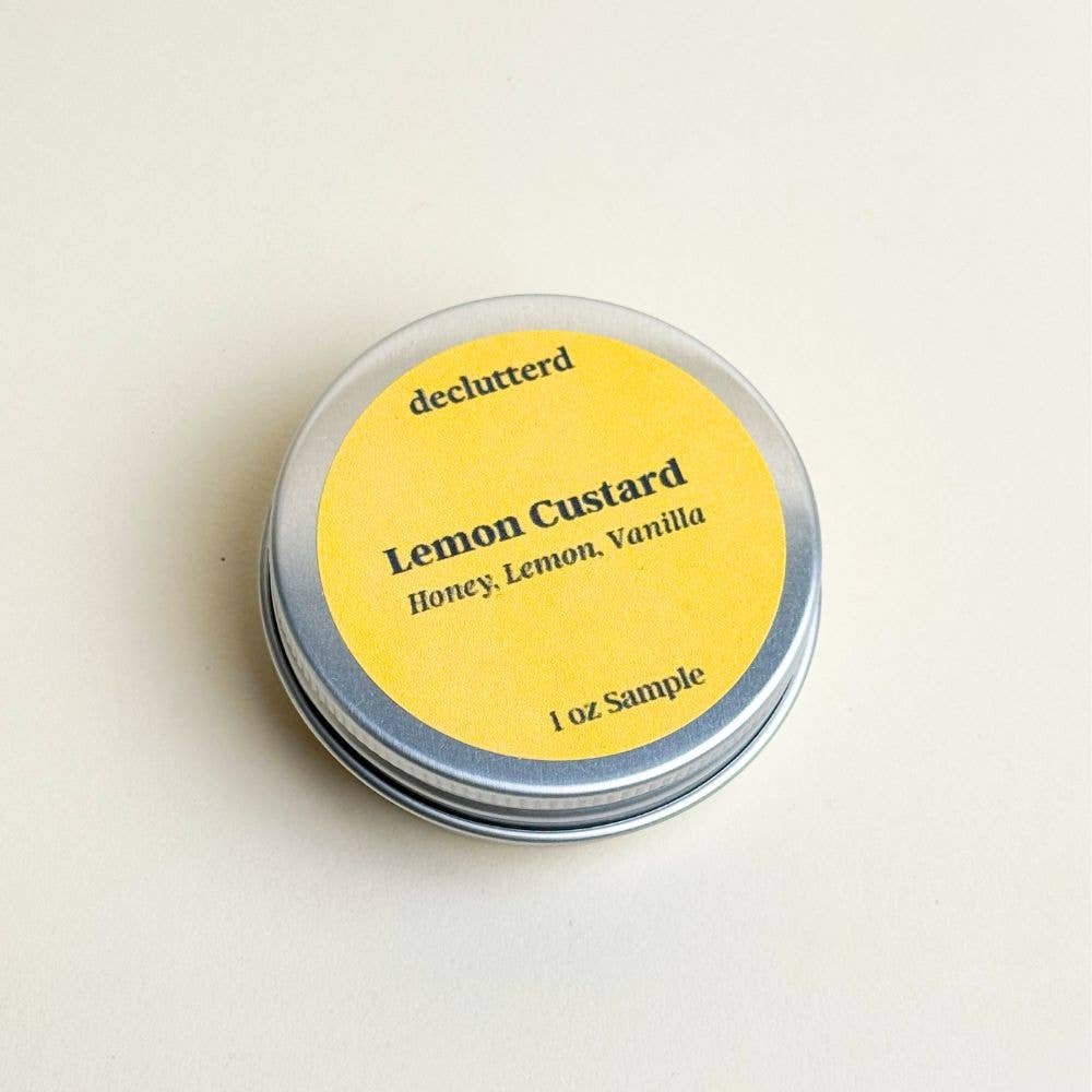 declutterd - Wholesale Travel Candles - Candle Tin Sample 1 oz Wood Wick Non Toxic Coconut Soy Wax12