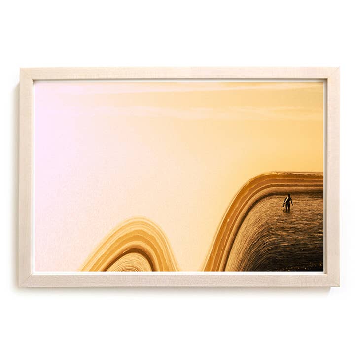 Beach Art Print "Coast(er)" Surreal Surf Series for wholesale by Matthew Allen Art