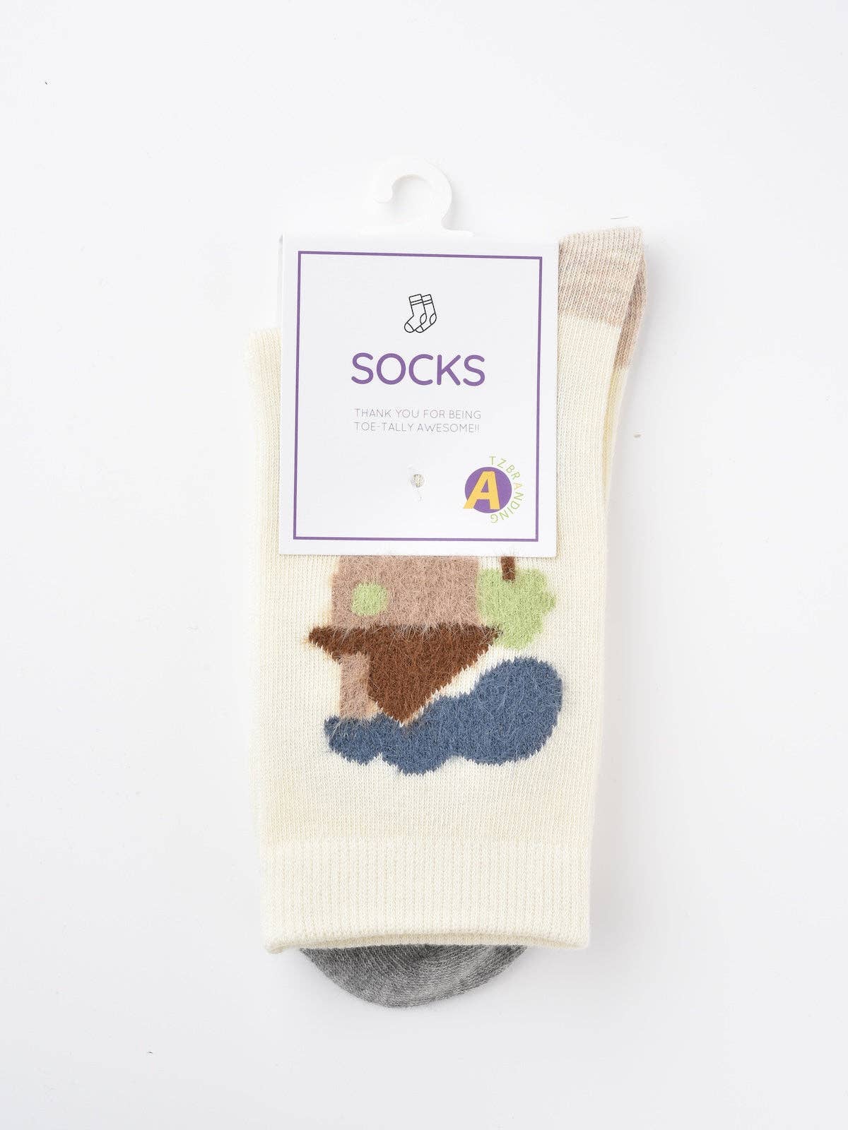 Funkyrel® Atzbranding Limited - Wholesale Socks - Women's - Rufia - Cute Winter Socks with Cartoon Animal Patterns1