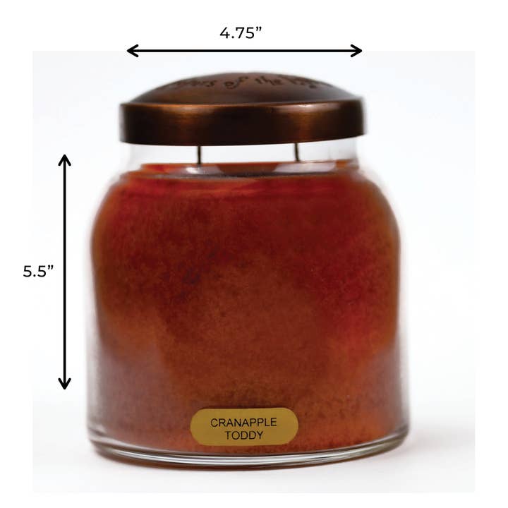 A Cheerful Giver - Wholesale Jar/Filled Candle - KOTL Papa Candle (34oz.) – Cranapple Toddy4